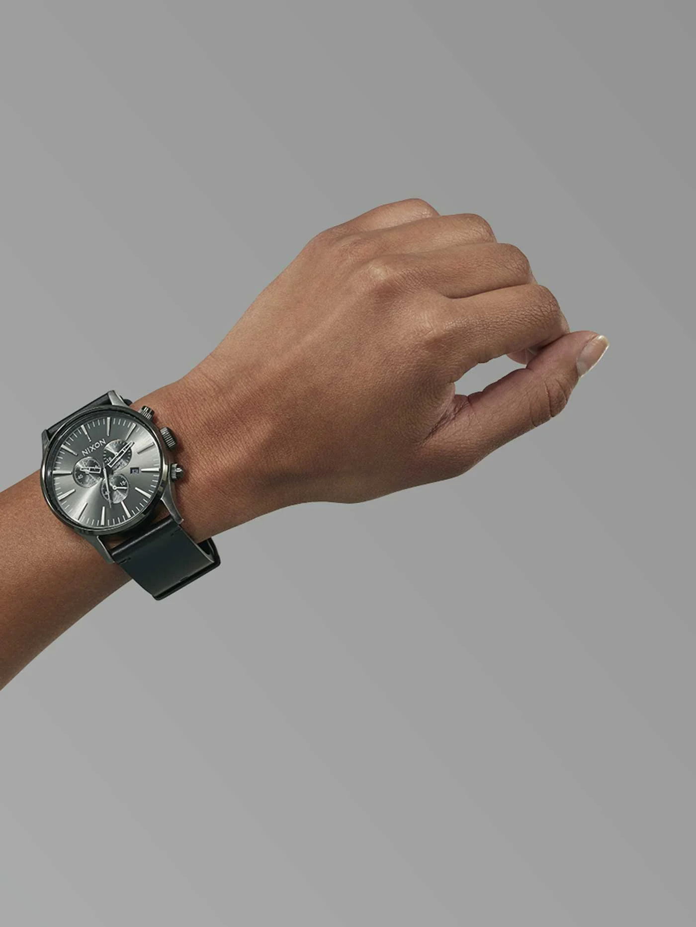 Sentry Chrono Leather Watch - Image 5