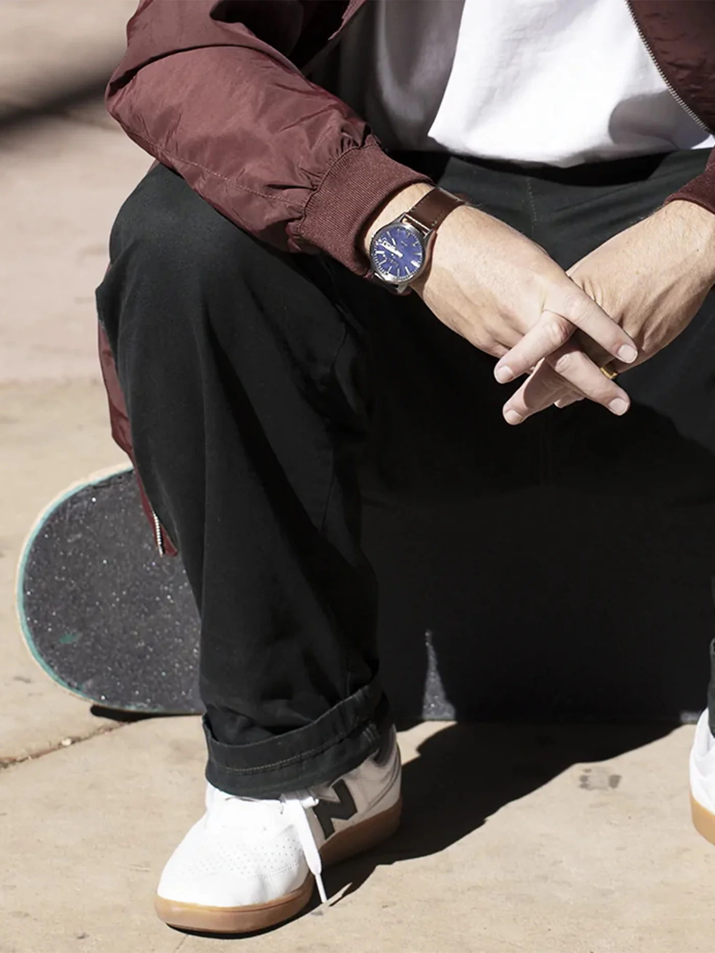 Sentry Solar Leather Watch - Image 12