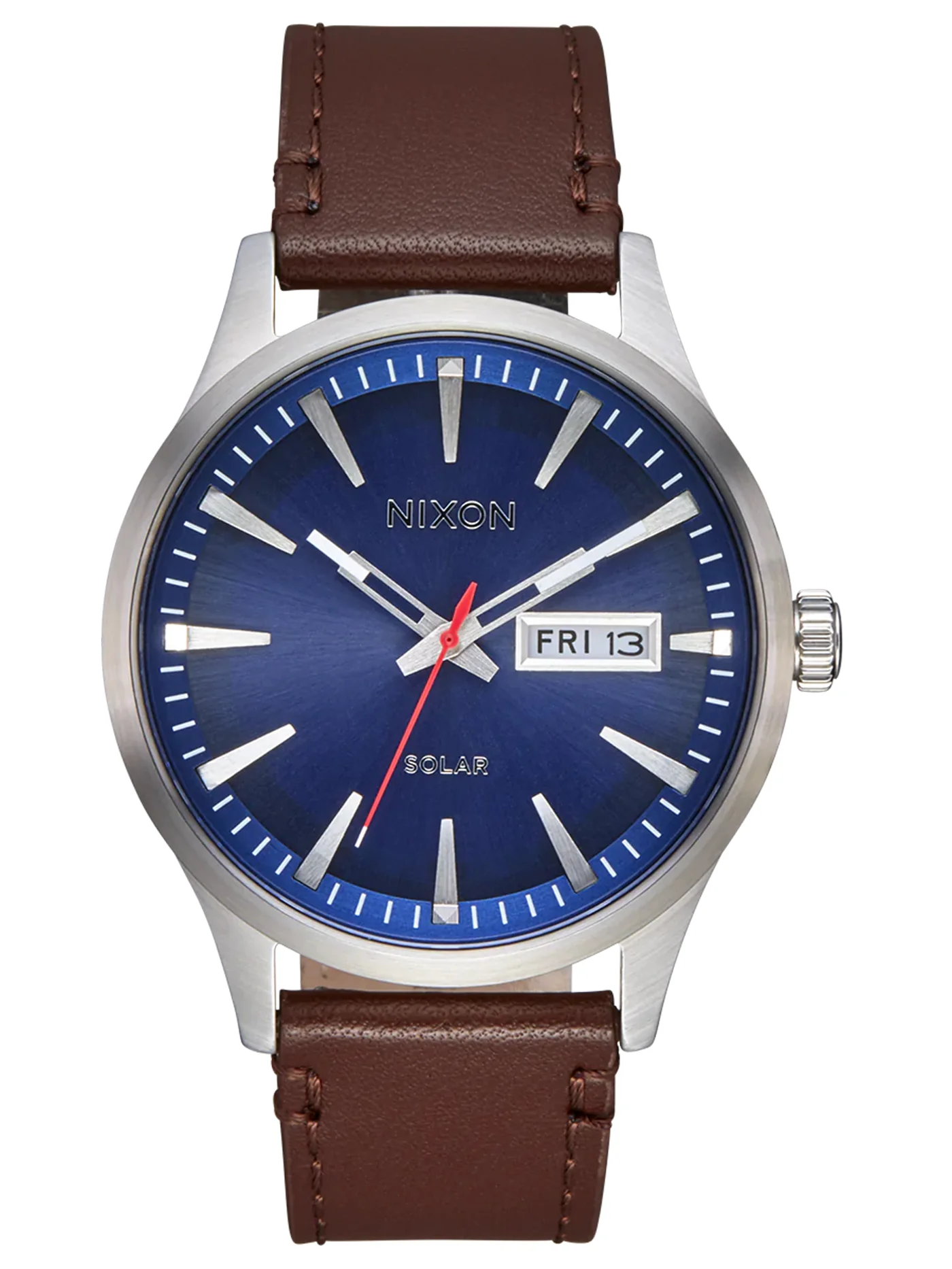 Sentry Solar Leather Watch - Image 7