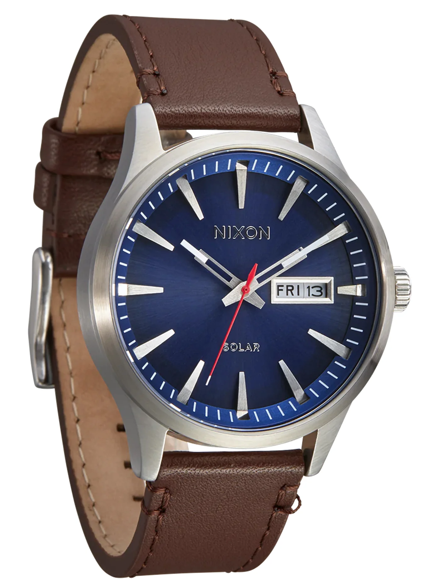 Sentry Solar Leather Watch - Image 8