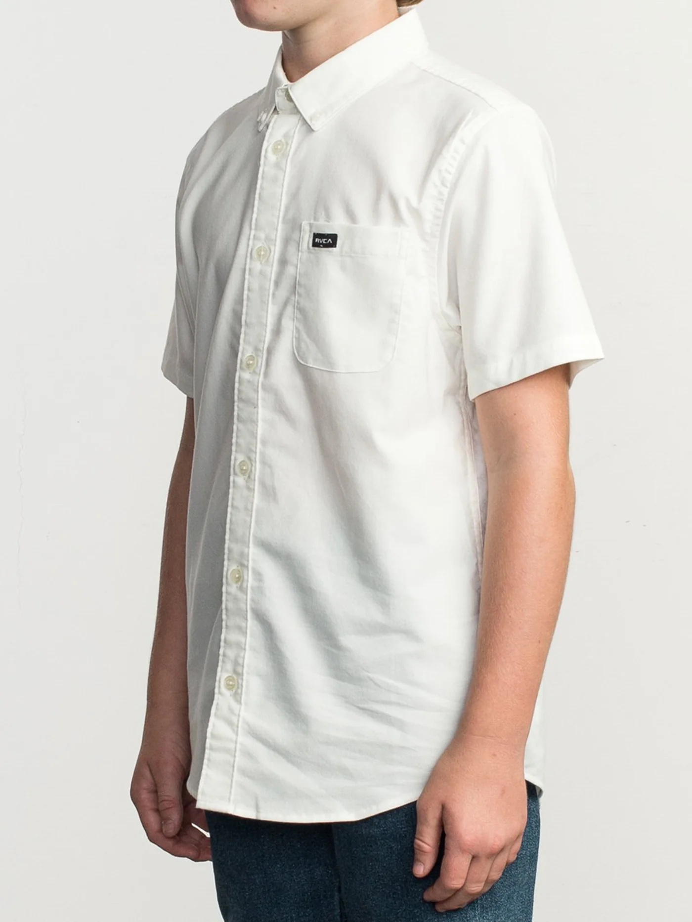 That'll Do Stretch Short Sleeve Buttondown Shirt (Boys 7-14) - Image 6