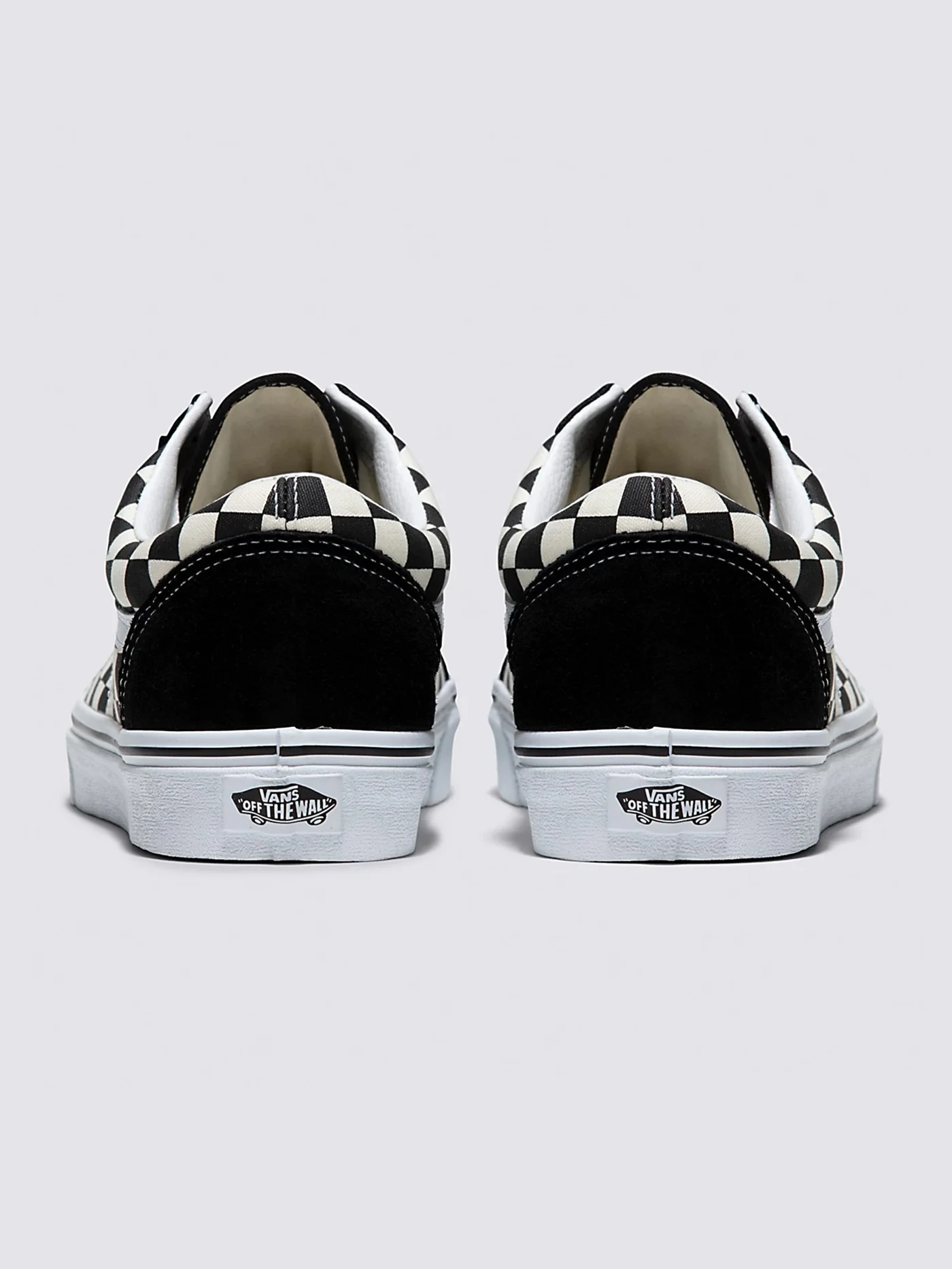 Old Skool Primary Check Black/White Shoes - Image 4