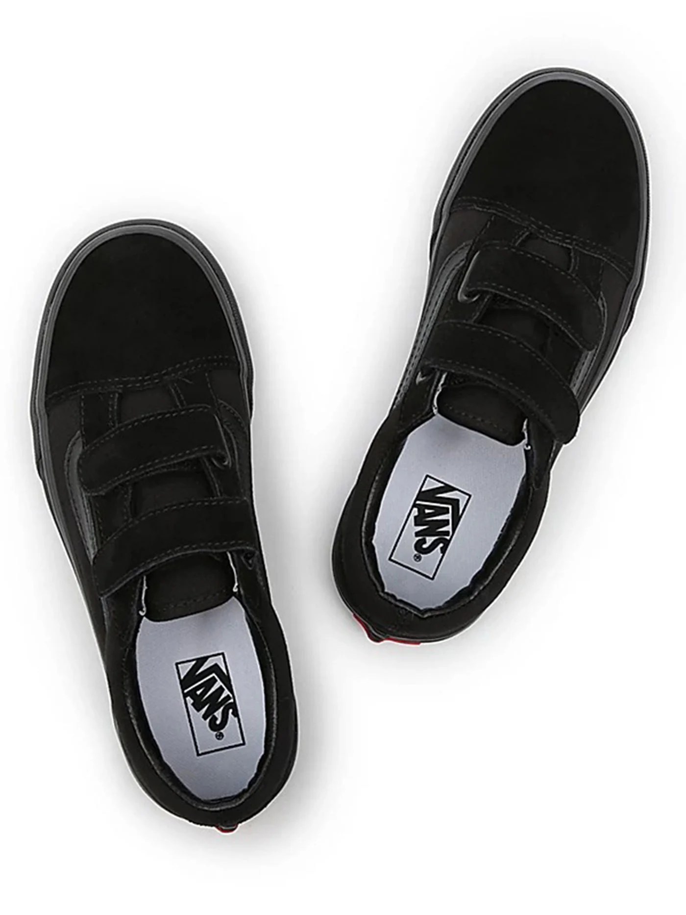 Old Skool V Black Black Shoes (Kids) - Image 3