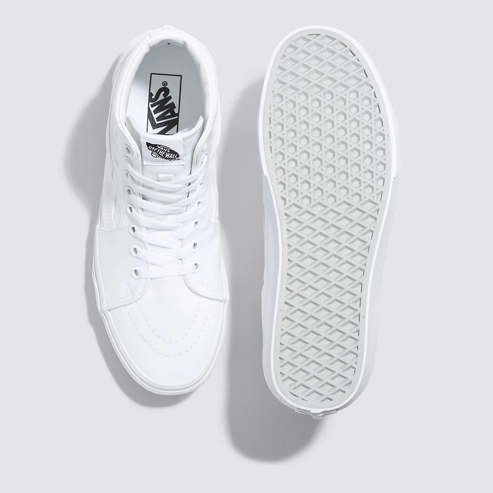 Sk8-Hi True White Shoes - Image 5