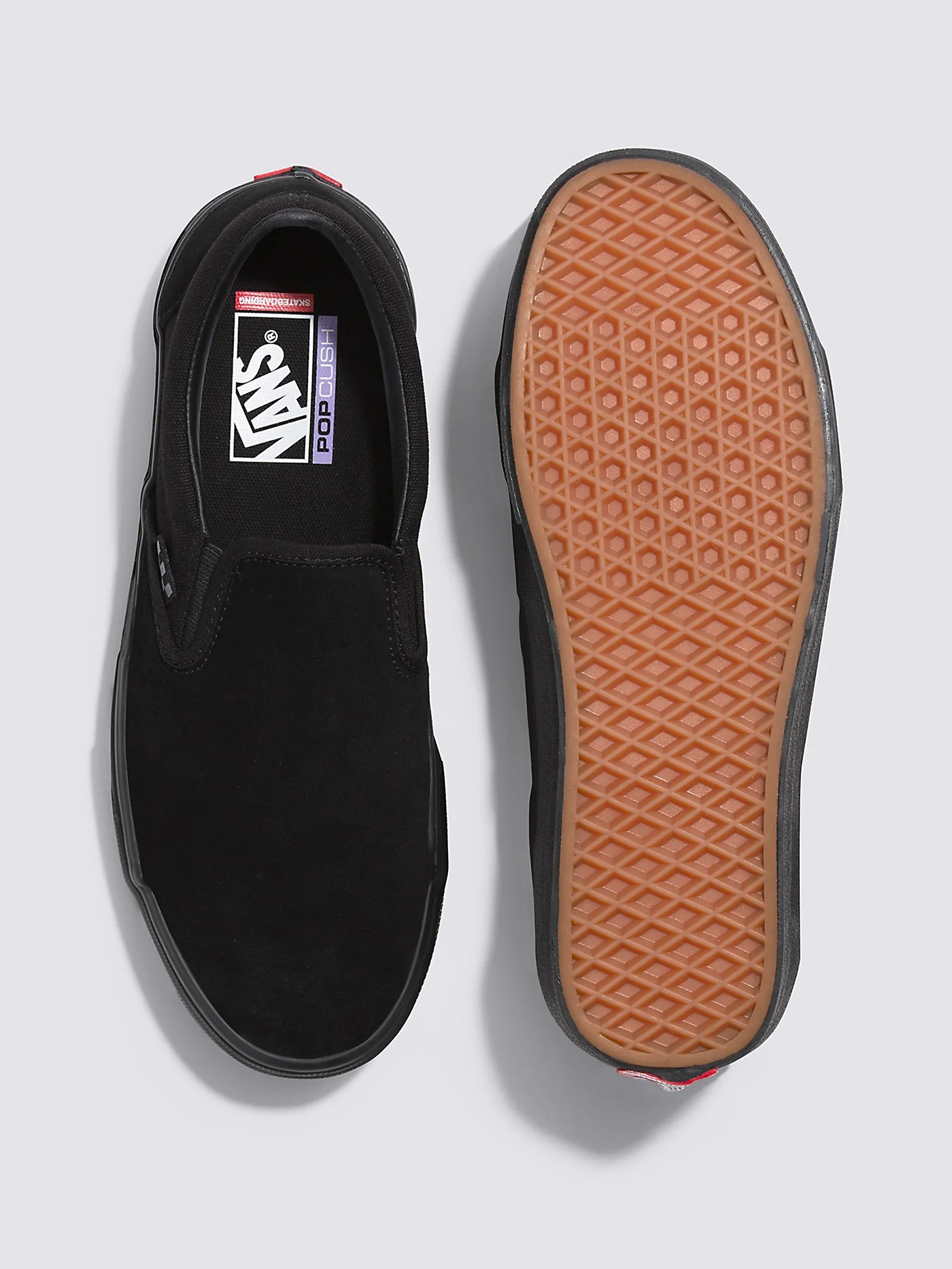 Skate Slip-On Black/Black Shoes - Image 5